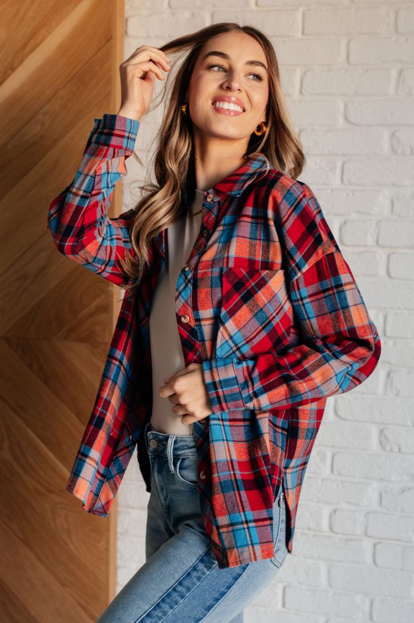 Make it Make Sense Plaid Button Up Discount - Image 5