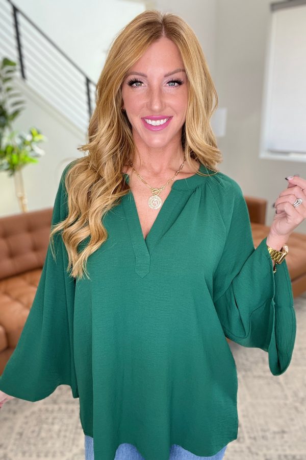 Climb On V-Neck Blouse Supply - Image 2
