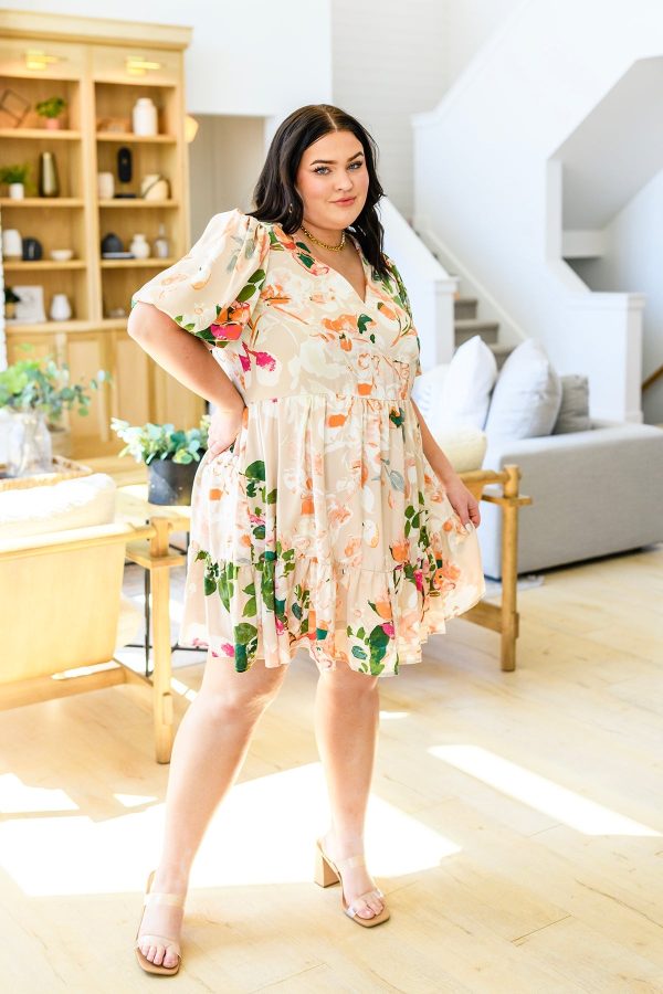 Delightful Surprise Floral Dress For Cheap - Image 2