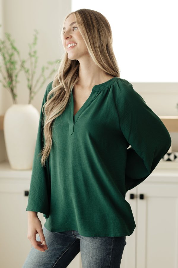 Climb On V-Neck Blouse Supply - Image 4