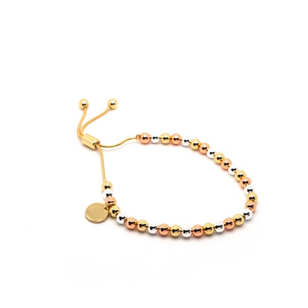 PREORDER: Tri Tone Adjustable Bracelets Cheap - Image 4