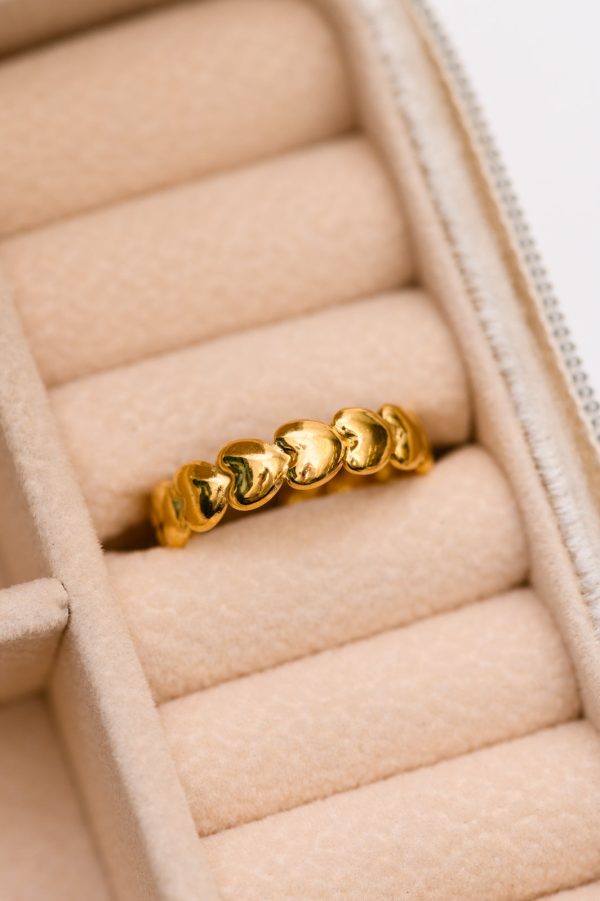 Hearts on Hearts Ring Fashion