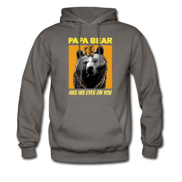 Papa Bear Has His Eyes On You Hoodie For Cheap - Image 3
