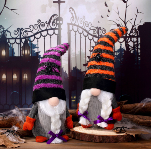 Stripes Are Nice Gnomes Set of 2 For Cheap