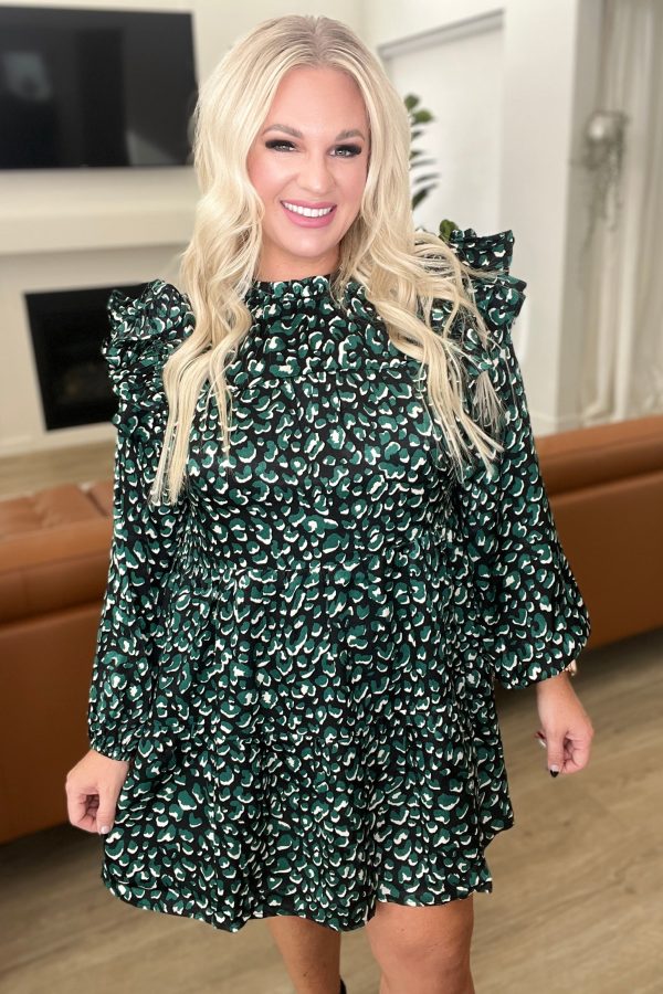 Right As Rain Ruffle Detail Dress For Cheap