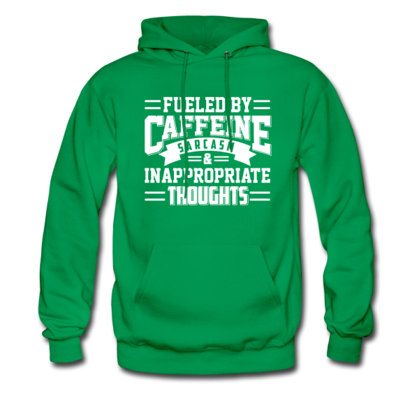 Fueled By Caffeine, Sarcasm & Inappropriate Thoughts Hoodie Online Hot Sale - Image 4