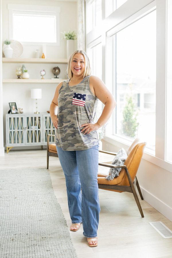 Camouflage Flag Pocket Tank Online