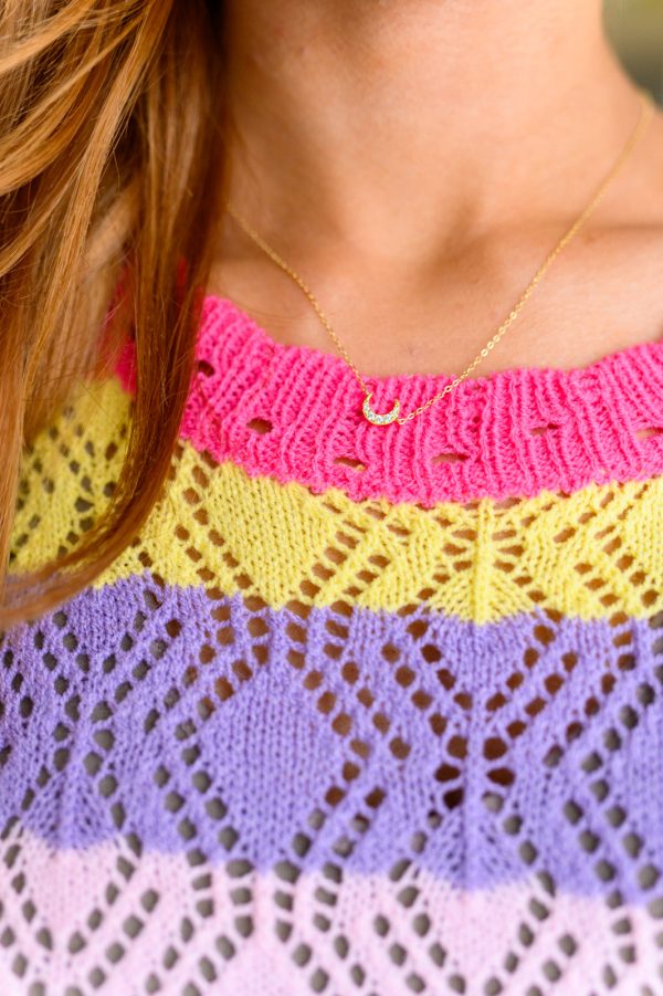 Over the Moon Necklace on Sale - Image 2