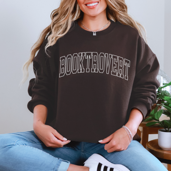Booktrovert Graphic Sweatshirt Supply