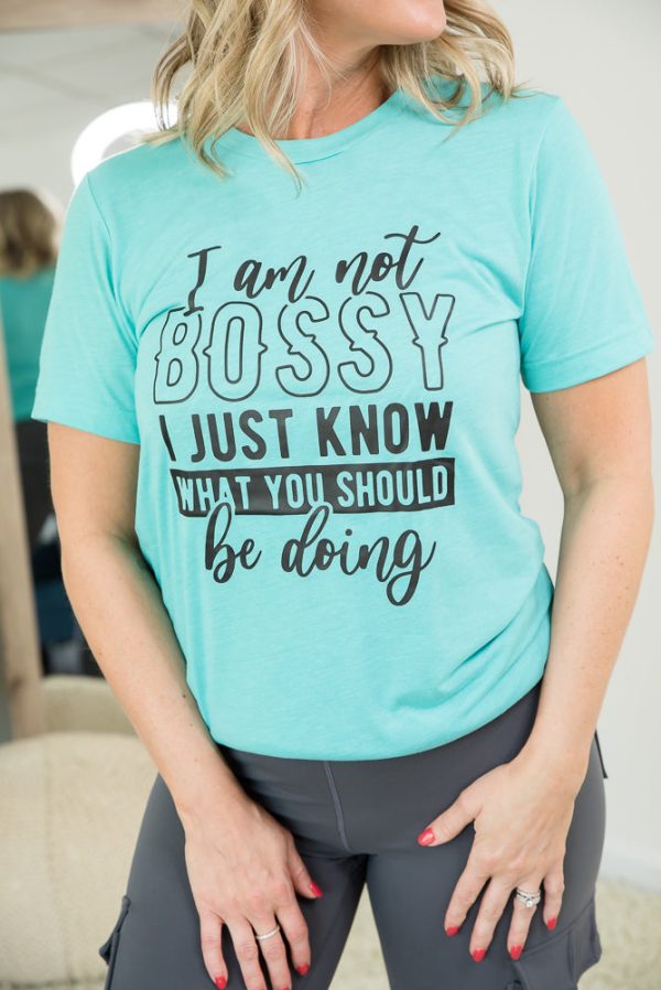 I m Not Bossy Tee Hot on Sale - Image 5