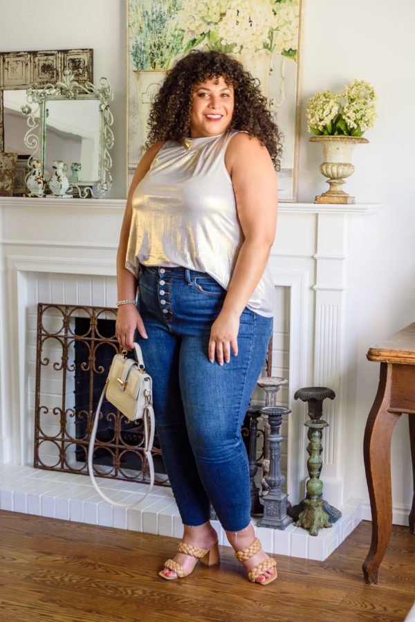 Photo Opt Sleeveless Blouse Online