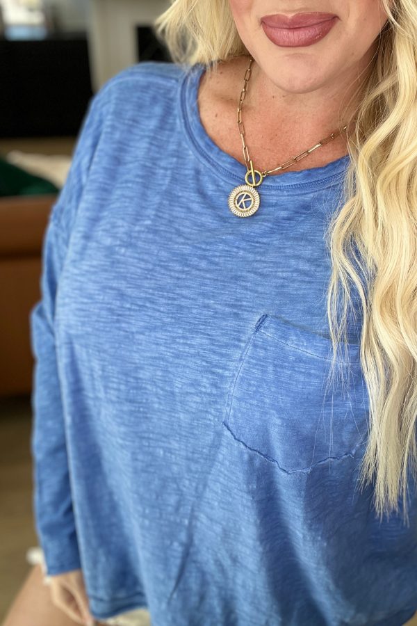 Gently Down the Stream Long Sleeve Top For Sale - Image 2
