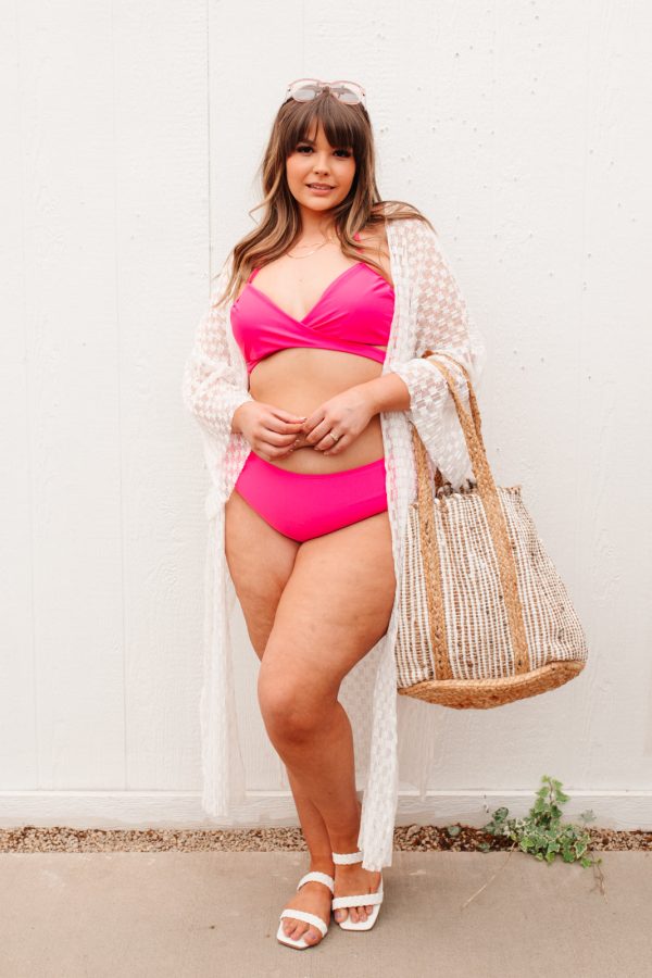 Beside the Bay Pink Swimsuit Bottoms For Cheap - Image 5