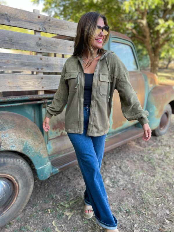 Best Selling Carson Hooded Jacket in Five Colors Online now - Image 2