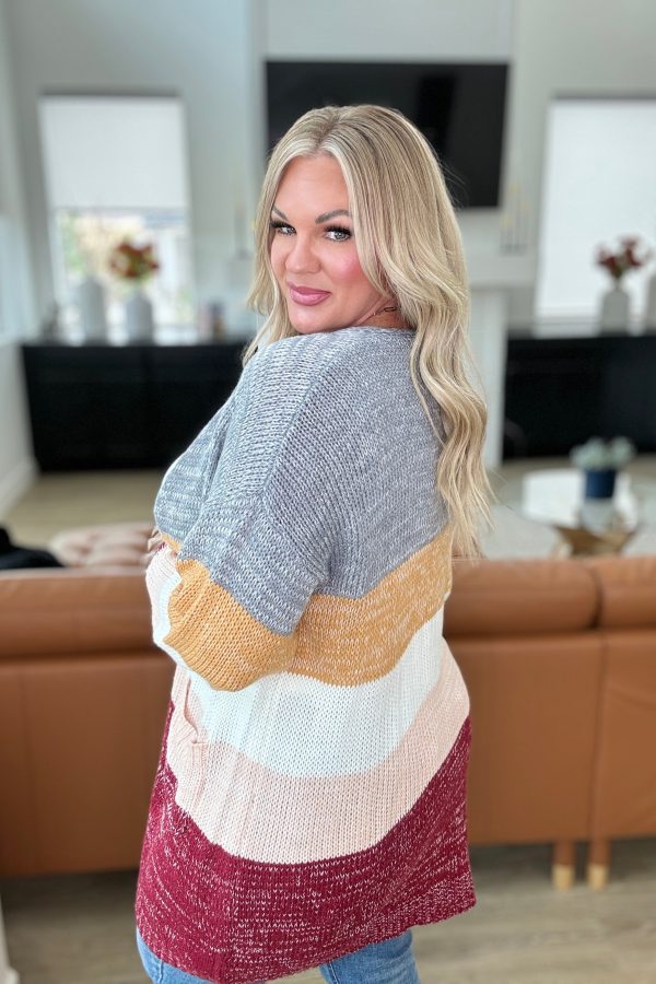 Bring the Warmth Color Block Cardigan Cheap - Image 4
