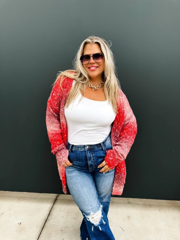 Starstruck Ombre Cardigan in Three Colors on Sale - Image 3
