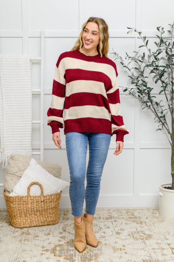 Lucky Strike Top In Burgundy on Sale - Image 2