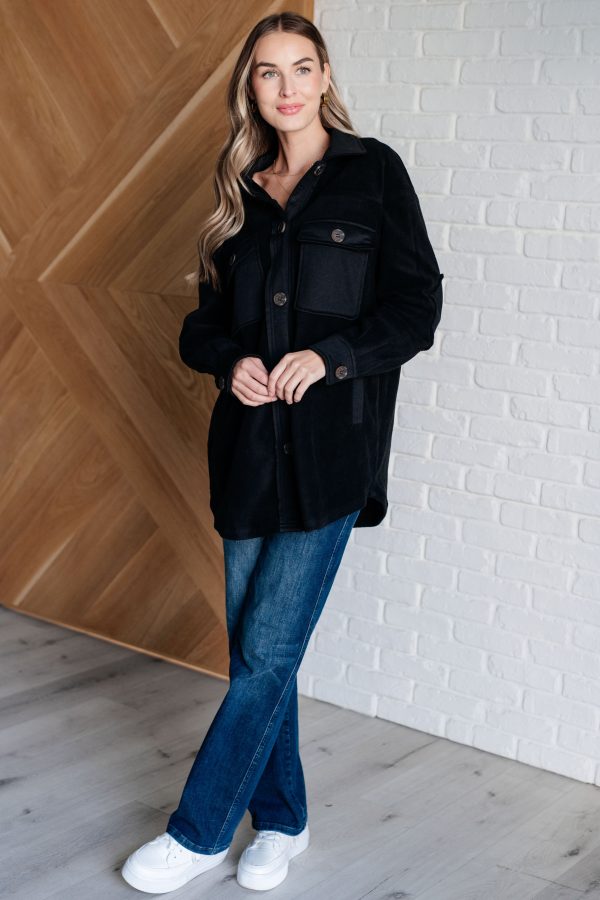 Fantastic in Fleece Jacket in Black Online - Image 4