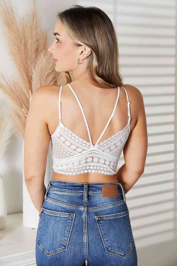 JadyK Emmy Double-Strap Lace Detail Bralette Hot on Sale - Image 2