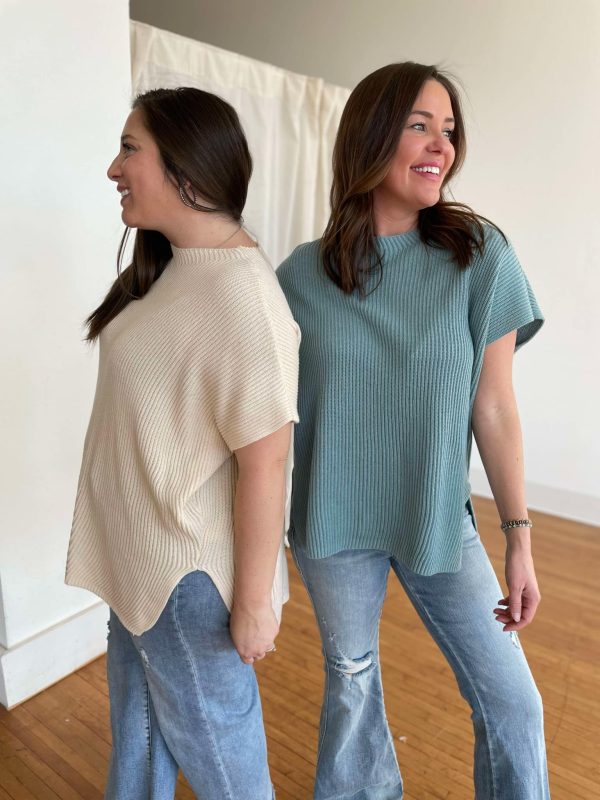 PREORDER: Day On The Town Sweater in Two Colors Online Sale