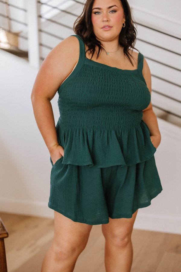 So Exceptional Smocked Tank Fashion