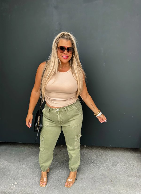 Quinn Cargo Joggers in Two Colors Fashion - Image 3