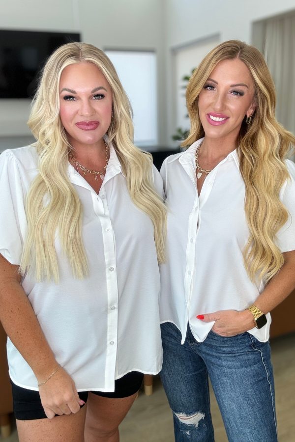 A Sixth Sense Balloon Sleeve Blouse Fashion