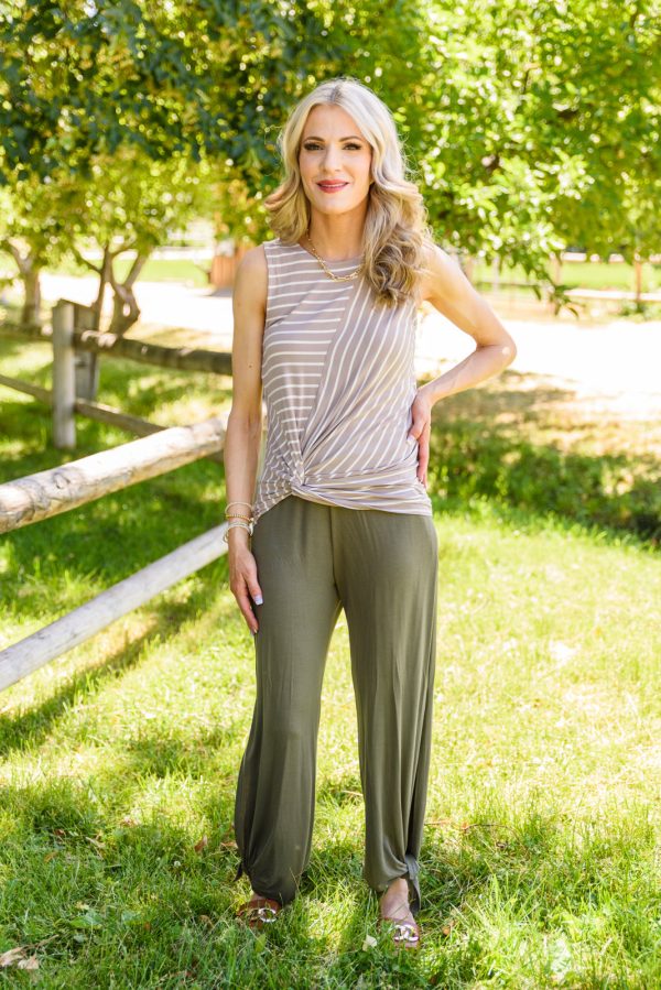 Ella Striped Tank For Discount - Image 5