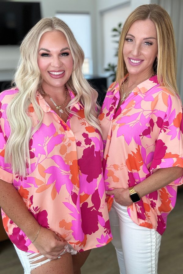 Hazy Cosmic Jive Relaxed Blouse For Cheap - Image 5