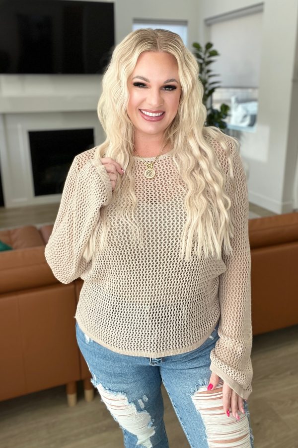 Calming Down Loose Knit Top on Sale