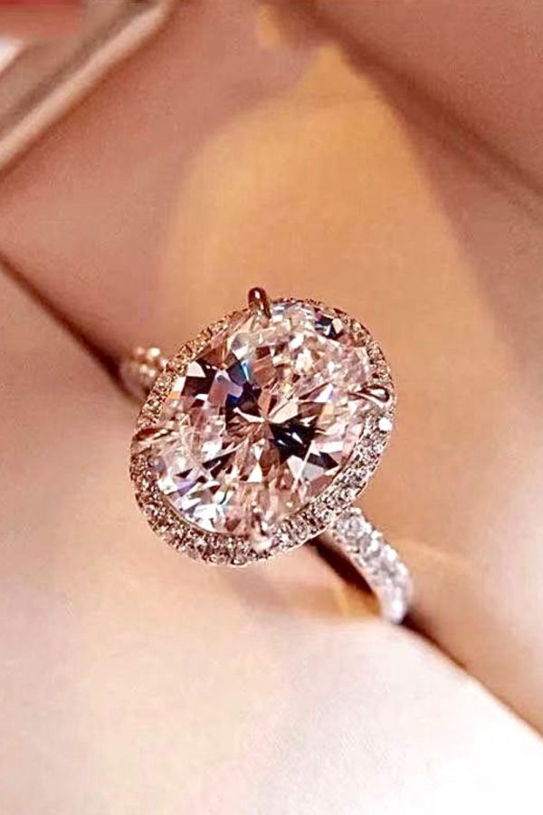 2 Carat Moissanite 18k Platinum-Plated Ring Sale - Image 2