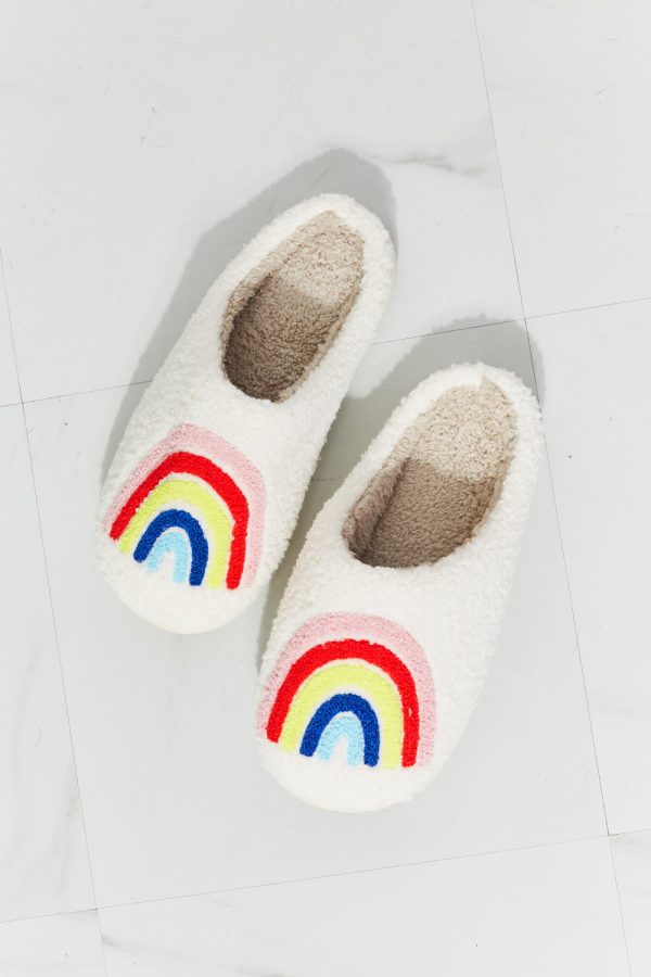 MMShoes Rainbow Plush Slipper Fashion - Image 5