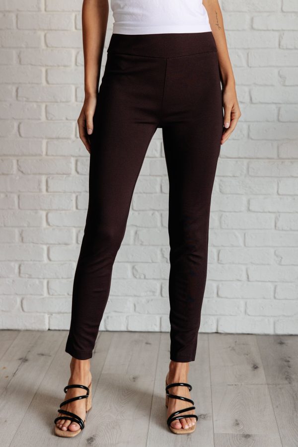 Magic Skinny 28  Pants in Chocolate Fashion - Image 2