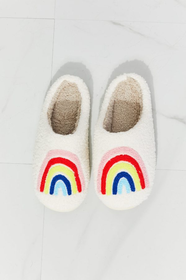 MMShoes Rainbow Plush Slipper Fashion - Image 4