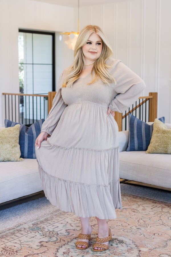Easy Come, Easy Go Tiered Midi Dress Online now - Image 2
